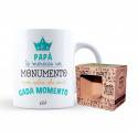 Taza – Papá te mereces un monumento por estar ahí en cada momento