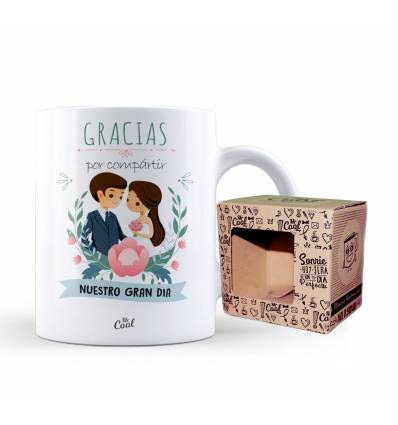Taza – Gracias por compartir nuestro gran dia