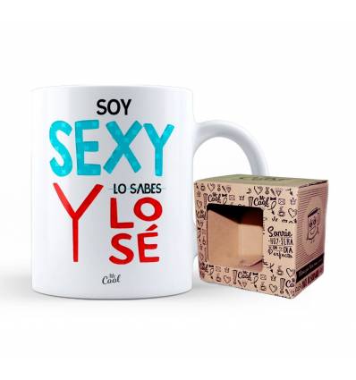 Taza – Soy sexy y lo sabes lo sé