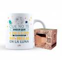 Taza – Que no te digan que el cielo es el límite cuando hay huellas en la luna