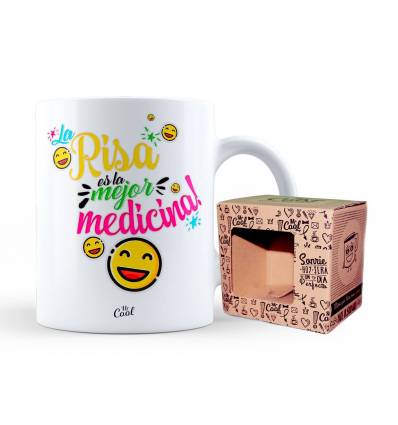 Taza – La risa es la mejor medicina