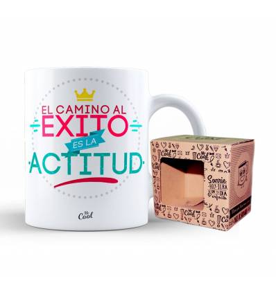Taza – El camino al éxito es la actitud