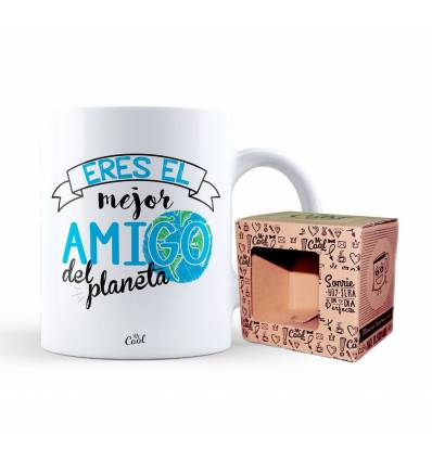 Taza – Eres el mejor amigo del planeta
