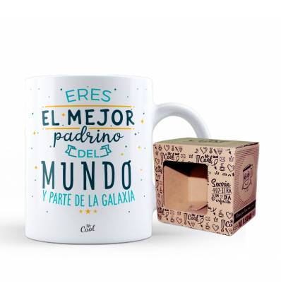 Taza – Eres el mejor padrino del mundo y parte de la galaxia