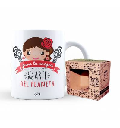 Taza – Para la suegra con mas arte del planeta