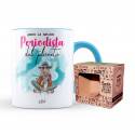 Taza Color Celeste – Eres la mejor periodista del planeta