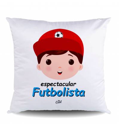 Cojin – Espectacular Futbolista Niño