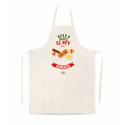 Delantal tipo lino - El rey de la barbacoa