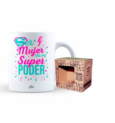 Taza – Ser mujer es mi super poder