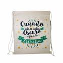 Mochila Saco – Cuando todo se vuelva oscuro sigue a tu estrella