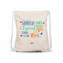 Mochila Saco – Abuelo eres especial, te quiero cada dia mas