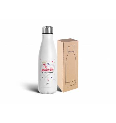 Botella Acero inoxidable 750ml – Contigo recorrería el mundo entero