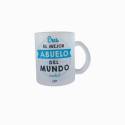 Taza cristal – Eres el mejor abuelo del mundo mundial
