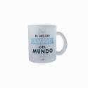 Taza cristal – Eres el mejor amigo del mundo mundial