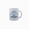 Taza cristal opaco – Ningun soñador es pequeño y ningun sueño demasiado grande