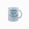 Taza cristal – Cuando todo se vuelva oscuro sigue a tu estrella