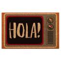 Felpudo televisor negro: Hola!