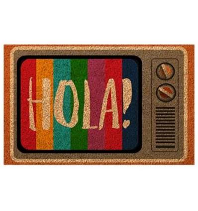 Felpudo galaxia letra negras: Bienvenidos a mi galaxia