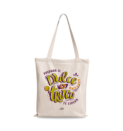 Bolsa Tote Bag – Halloween - Dulce o Truco