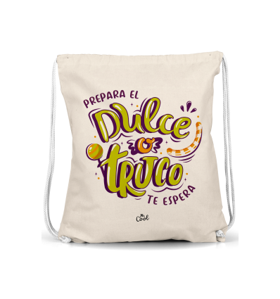 Mochila Saco – Halloween - Dulce o Truco