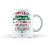 Taza – Muy Feliz Navidad te deseo Alegria y felicidad
