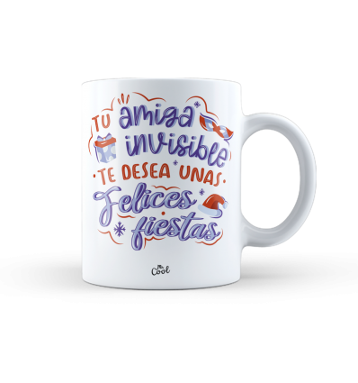 Taza – Feliz Navidad - Amiga invisible