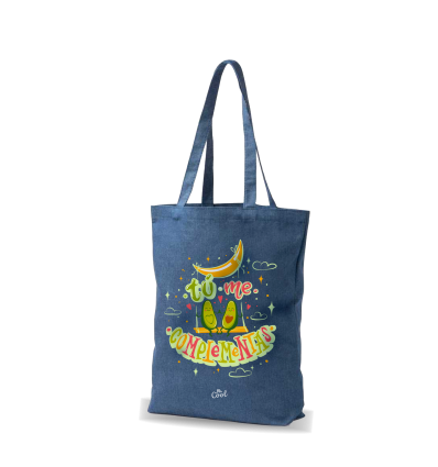 Bolsa Tote Bag Vaquera – Tu me complementas