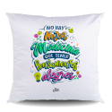 NUEVO COJIN Poliéster – No hay mejor medicina que tener pensamientos alegres
