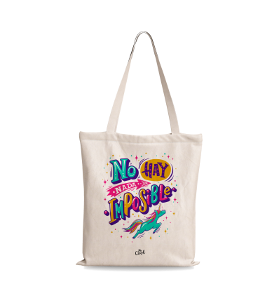 Bolsa Tote Bag – No hay nada imposible