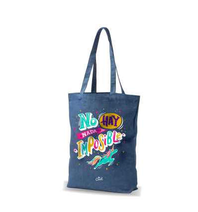 Bolsa Tote Bag Vaquera – No hay nada imposible