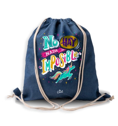 Mochila Saco Vaquera – No hay nada imposible