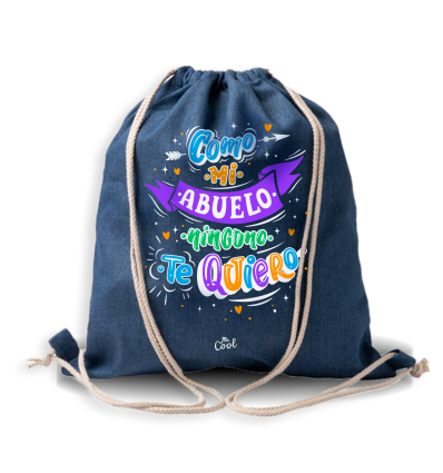 Mochila Saco Vaquera – Como mi abuelo ninguno, te quiero