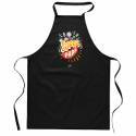 Delantal negro - Super papá