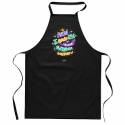 Delantal negro - Papá te quiero eres el mejor del mundo entero