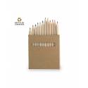 25 packs de lapices de madera