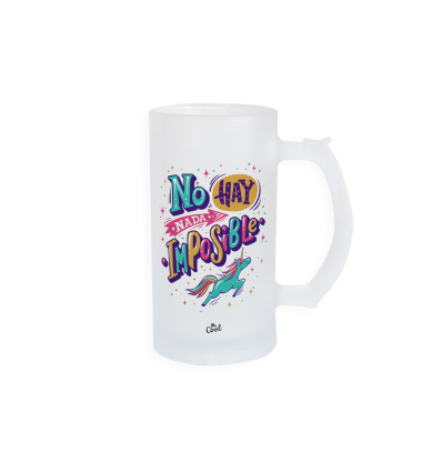 Jarra de cerveza – No hay nada imposible