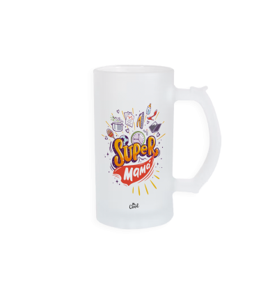 Jarra de cerveza – Super mamá