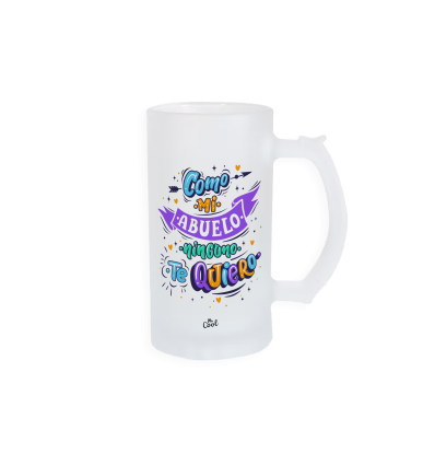 Jarra de cerveza – Como mi abuelo ninguno, te quiero