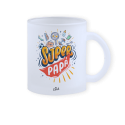 Taza cristal – Super papá
