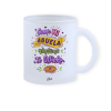 Taza cristal opaco 