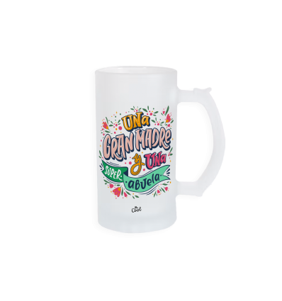 Jarra de cerveza – Una gran madre y una super abuela