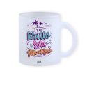 Taza cristal – Yo brillo sola by Montoya