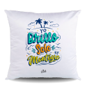 NUEVO COJIN Poliéster – Yo brillo solo by Montoya