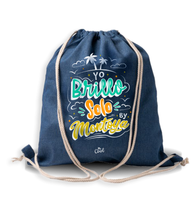Mochila Saco Vaquera – Yo brillo solo by Montoya