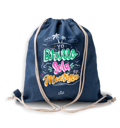 Mochila Saco Vaquera – Yo brillo sola by Montoya