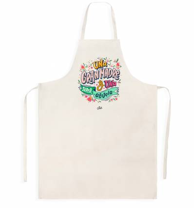 Delantal tipo lino