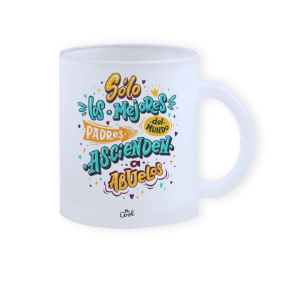 Taza cristal opaco 
