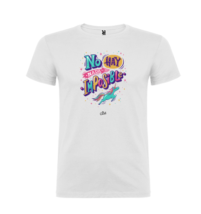 Camiseta blanca – No hay nada imposible