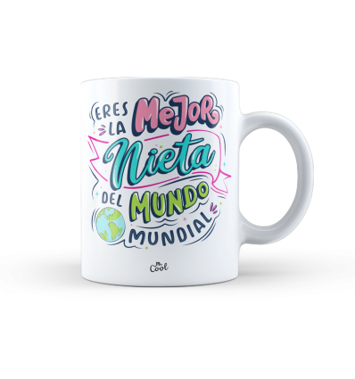 Taza – Eres la mejor nieta del mundo mundial