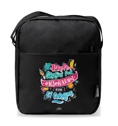 Bandolera negra – Profe gracias por enseñarnos con el corazón